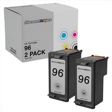 2PK DI Black Ink Cartridge for HP96 Use in HP PhotoSmart 2610 8050 8049 picture