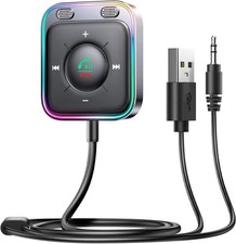 Bluetooth 6.0 AUX Car Adapter, Dual Mics Noise Cancellation, Plug-and-Play, M... picture