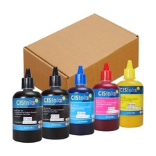 5pk Refill Bulk INK SET Compatible for Canon Pixma MG5120 MG5200 MX882 MX712 CIS picture