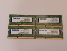 Lot of 4 Avant 4GB SODIMM DDR3L 1066Mhz 204Pin AVH6451U67F9333GF picture