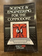 1st Edition Science and Engineering for the Commodore 64 by Abacus Software 1985 picture