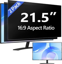 [2 Pack] Easges 21.5 Inch Computer Privacy Screen Filter for 16:9 Aspect Ratio, picture