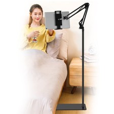 Tablet Floor Stand, Adjustable Universal 360degree Rotatable Metal Tablet Hol... picture
