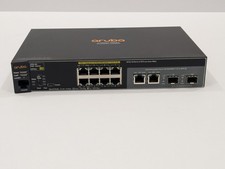 HPE Aruba 2530-8G PoE+ 2SFP (J9774A) 8 Port Layer 2 Managed Switch - No Adapter picture
