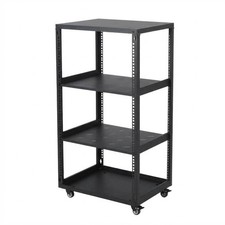 Heavy Duty 15U 20U Open Frame Network Rack with Casters Wall Mount or Floor picture