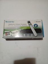 Pandigital PANSCN10PU Handheld Wand Scanner W/ Feeder Dock Red W/ Box picture