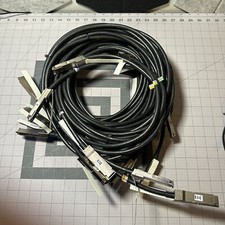 Amphenol Spectra-Strip 10123187-3040LF, SAS, LOT OF 8 Interface Copper Cable 4m picture