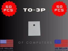 50 Pack TO-3P TO-247 Transistor Silicone Insulator Pads Thermal Insulation Pad picture