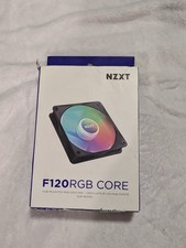 NZXT F120 RGB DUO 120mm Black Multicolor RGB Case Fan 4-Pin 1800RPM RF-D12SF-B1 picture