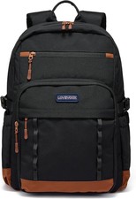 LOVEVOOK Laptop Backpack for Women Men with Large Cup Holder,15.6 Inch Work Trav picture
