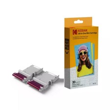 Lot of 2 Kodak MC-20 All-in-One Mini Cartridge 20 Sheets for Mini 2 / Shot NEW picture