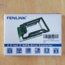 Fenlink 6GB 2.5in to 3.5in Internal SSD Hard Drive SATA Drive Converter picture