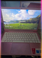 Thomson Pink Laptop Windows 10 Built-In Webcam USB Charger Included picture
