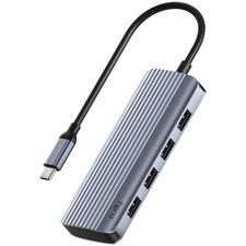 Cudy UH500 USB C Hub for Laptop/PC, Gigabit 3.2 Multiport Adapter, silver  picture