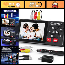 VHS to Digital Converter - HD Video Recorder, Convert Analog Tapes & Camcorder A picture