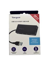 Targus 4 Port USB Hub: High-Speed 400 Mbps Multiport Extender picture
