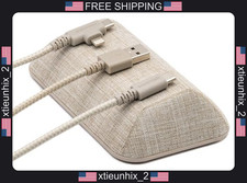 Desktop Cable Organizer Magnetic Cord Holder for Up to 5 Cables picture