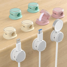organizadores de cables magneticos y adhesivos para escritorio paquete de clips picture