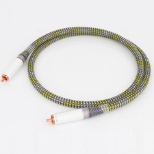75 Ohm Audio OCC Pure Copper Digital CoaxialCable With Copper Plated RCA Plug picture
