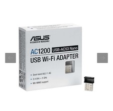 ASUS BE6500 USB-BE92 Nano WiFi7 USB Adapter NEW NIB picture
