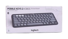 Logitech Pebble Keys 2 K380S Wireless Bluetooth Keyboard Graphite picture