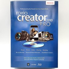Roxio Creator 2010 PRO Digital Media Software Blu-ray Burning Windows Vista XP 7 picture