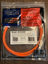 TRIPP LITE N516-03M | Fiber Optic Cable | Duplex Multimode 50/125 | LC/SC 10ft picture