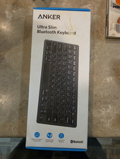 Anker Ultra Slim Bluetooth Wireless Keyboard Black English QWERTY A7726 picture