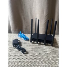 CPE-0001 5G LTE Dual Band WiFi Wireless Router with 6 Antennas Black picture