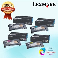 Original Lexmark C500S2KG C500S2MG C500S2CG C500S2YG Toner Set CMYK C500 X500N picture