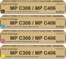 MP C306 MP C406 Toner Cartridge High Yield 842091 842092 842093 842094 Toner Car picture