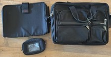 TUMI Alpha Ballistic 26141D4 Black Nylon Padded Briefcase for 15 in Laptop bag picture