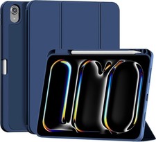 Case for iPad (A16) 11th Generation 11 inch 2025 smart Folio with Pencil Holder. picture