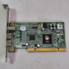 SIIG PCI Firewire Adapter Card N2R2110X0514 / F026-00G5X / NN-830112-S2 Used  picture