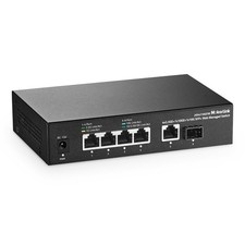 MokerLink 10G Easy Web Managed Switch, 4x2.5G, 1x10G RJ-45 Base-T, 1x10G SFP, Su picture