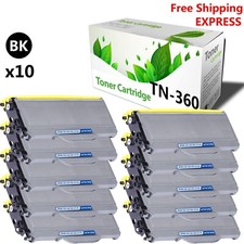 10PK TN-360 TN 360 Toner Cartridge for MFC 7345N Printer picture