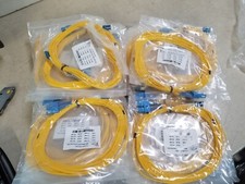 Lot of 70  1M LC/UPC-SC/UPC Singlemode Duplex OFNR 2.0mm Fiber Optic Patch Cable picture