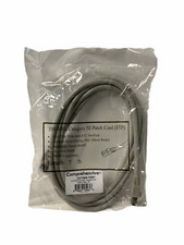 7ft Shielded STP CAT5e 350MHz 5E Patch Cable Cord RJ45 Gray 3 PACK picture