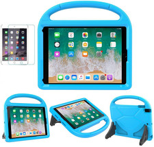 Funda Protectora para iPad 9.7 Pulgadas con Asa y Soporte para Ninos Azul picture