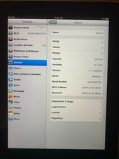 Apple iPad 1st Gen. 32GB, Wi-Fi, 9.7in - Black picture