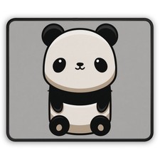 Cute Cartoon Panda Gaming Mouse Pad | Kawaii Animal Desk Mat picture
