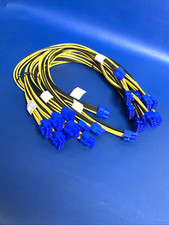 10X NEW CBL-PWEX-1042 SUPERMICRO 8-PIN MALE GPU INTERNAL POWER CABLES. picture