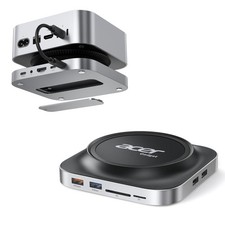 Acer Gadget Mac mini M4 Dock, 8TB M.2 NVMe/SATA SSD Enclosure & Stand, 4K@144... picture