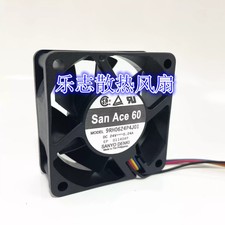 1PCS SANYO 9RH0624P4J01 24V 0.24A 6025 4 wires Inverter Chassis Fan picture