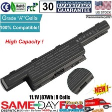 9 Cell Battery For Acer Aspire V3 V3-471G V3-551G V3-571G V3-731 V3-771 V3-771G picture