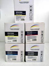 8PK Compatible Toner Set HP 305A CF410X CF411A CF412A CF413A For LaserJet M452DN picture