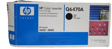 Genuine HP Q6470A Black Toner Cartridge OEM LaserJet picture