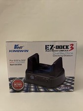 Kingwin EZD-2537U3 Dual-Bay 2.5/3.5inch SATA HDD & SSD Docking Station picture