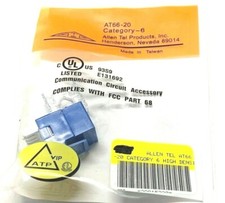 ALLEN TEL Cat 6 High Density Jack Module, Blue AT66-20 picture