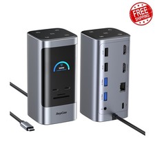 RayCue 14-in-1 Dock, Dual 4K HDMI, 6 USB, 1Gb Ethernet picture